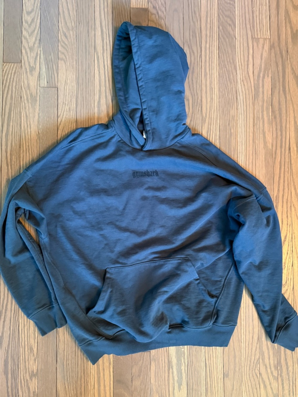 Gymshark Blue Olde English Hoodie